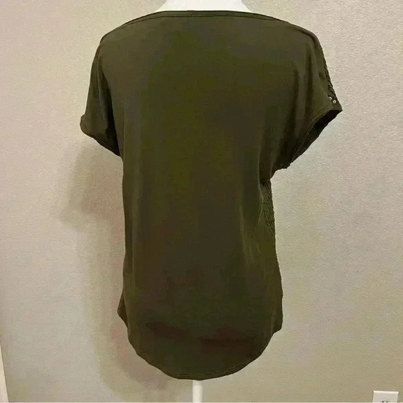 Willi Smith green sequin top size small - Picture 8 of 13